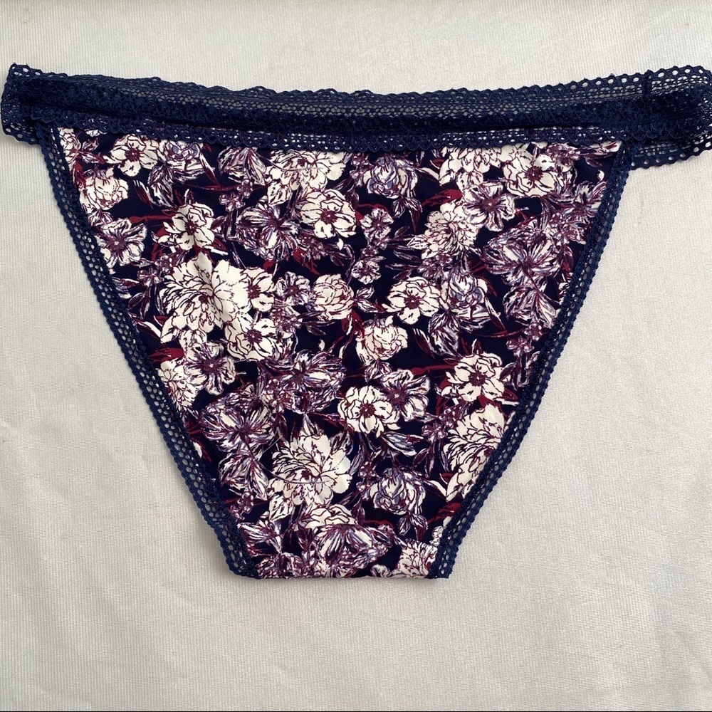 Lucky Brand multicolor violet nylon panty M - Picture 9 of 9